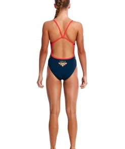 Funkita Girls Swimwear WINGSPAN | GIRLS SINGLE STRAP ONE PIECE