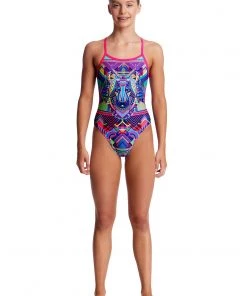 Funkita WOLF PACK | GIRLS SINGLE STRAP ONE PIECE