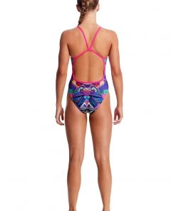 Funkita WOLF PACK | GIRLS SINGLE STRAP ONE PIECE