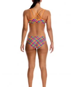 Funkita BASKET CASE | LADIES CRISS CROSS TOP Women Swimwear