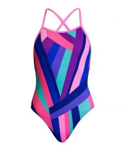 Funkita Berry Beam | Girls Strapped In One Piece Girls Swimwear