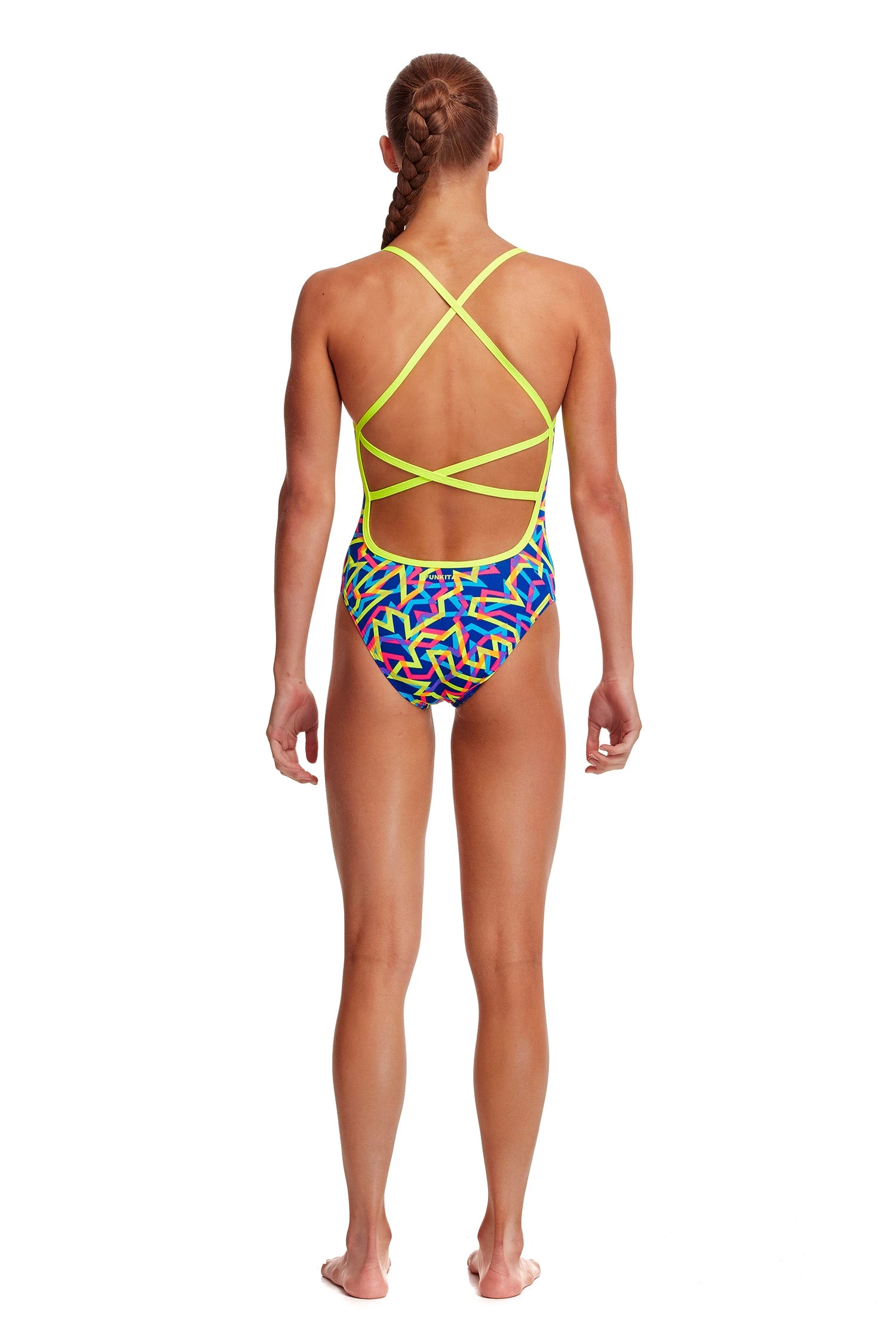 Funkita Noodle Bar | Girls Strapped In One Piece Girls Swimwear