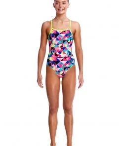 Funkita PURPLE PATCH | GIRLS STRAPPED IN ONE PIECE Girls Swimwear