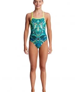 Funkita WEAR WOLF | GIRLS STRAPPED IN ONE PIECE
