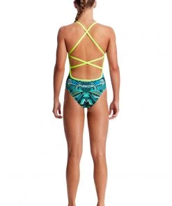 Funkita WEAR WOLF | GIRLS STRAPPED IN ONE PIECE