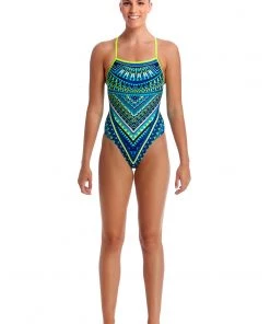 FUNKITA Women Swimwear ICE QUEEN | LADIES STRAPPED IN ONE PIECE
