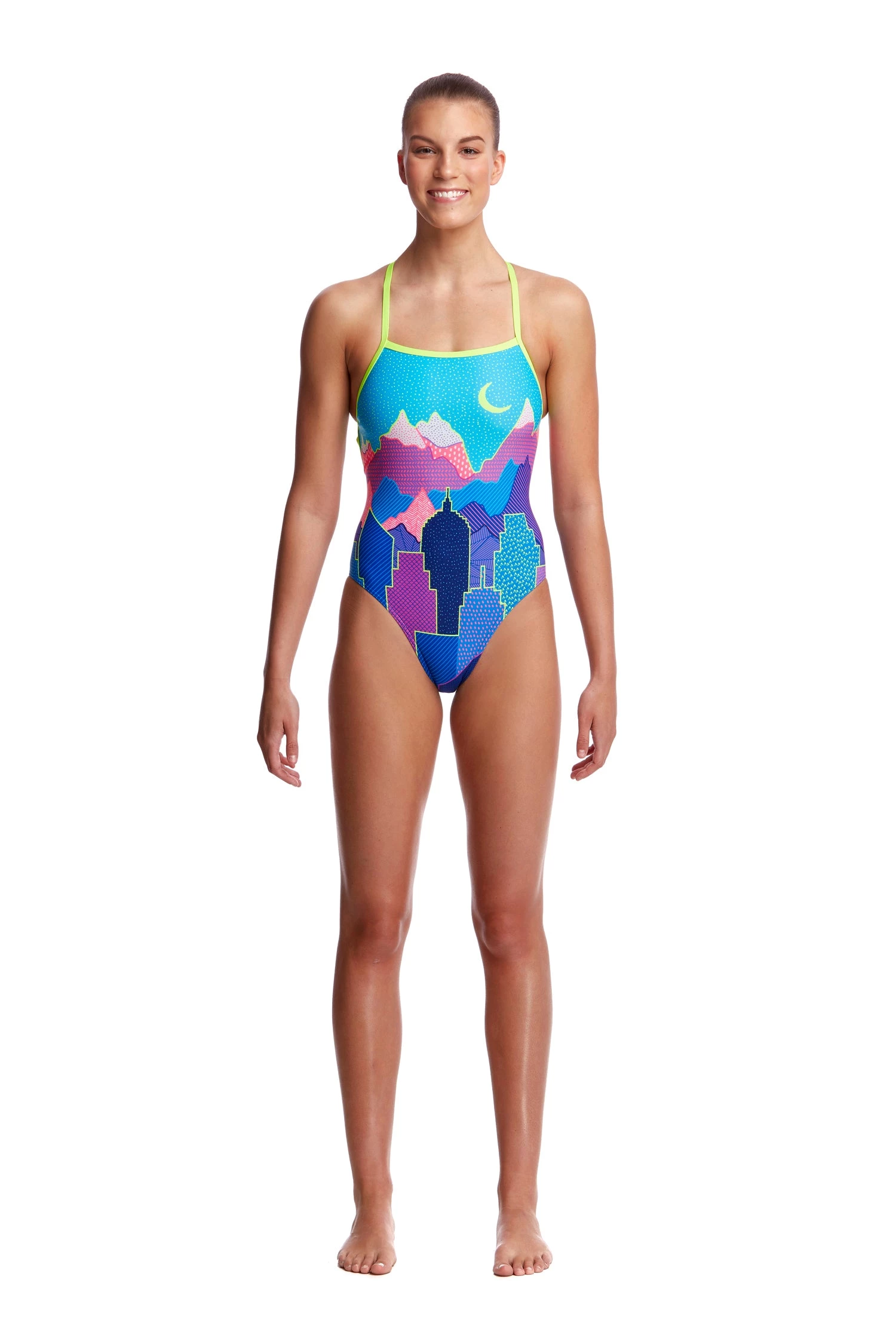 Funkita Metropolis | Ladies Strapped In One Piece Women Swimwear