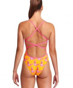 Funkita Women Swimwear Pineapple Punch | Ladies Strapped In One Piece
