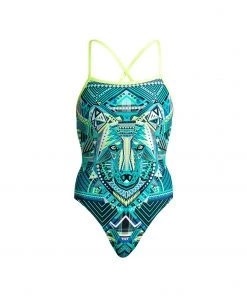 Funkita WEAR WOLF | LADIES STRAPPED IN ONE PIECE