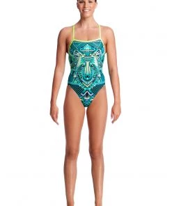 Funkita WEAR WOLF | LADIES STRAPPED IN ONE PIECE