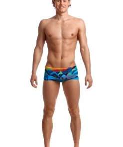 Funky Trunks ALLEZ ALLEZ | MENS PLAIN FRONT TRUNKS Men Swimwear
