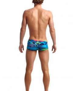 Funky Trunks ALLEZ ALLEZ | MENS PLAIN FRONT TRUNKS Men Swimwear