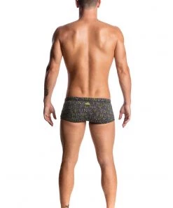 Funky Trunks Men Swimwear BINARY BRO | MENS PLAIN FRONT TRUNKS