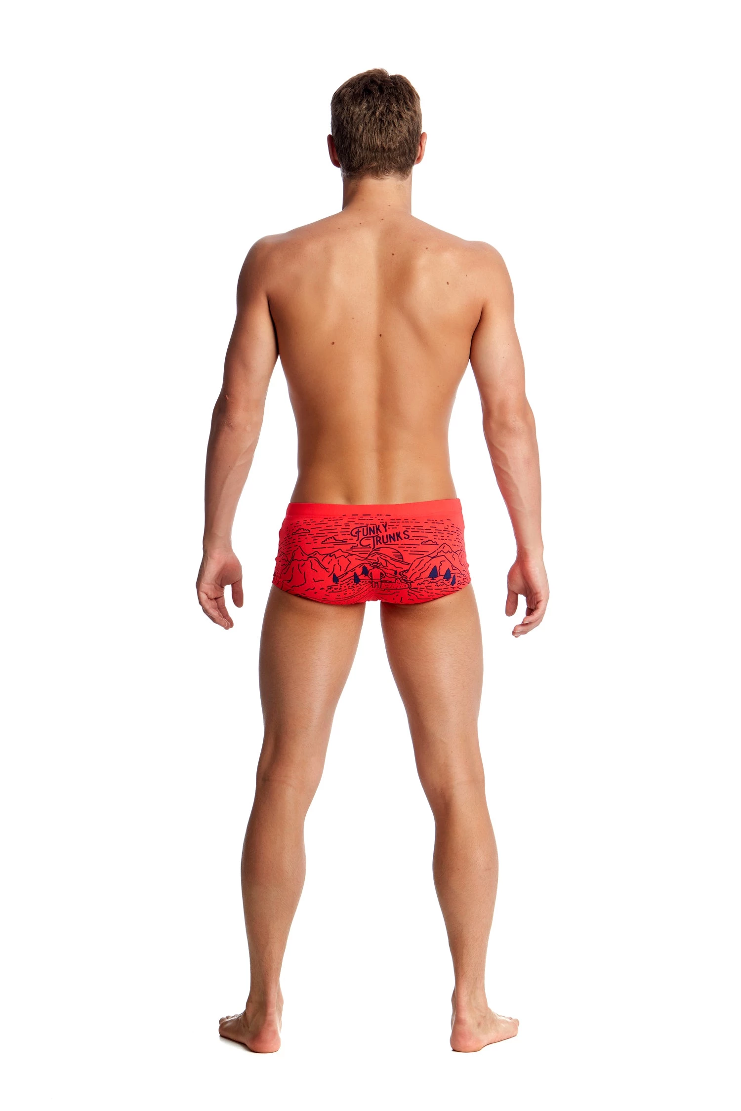 Funky Trunks Men Swimwear INTO THE WILD | MENS PLAIN FRONT TRUNKS