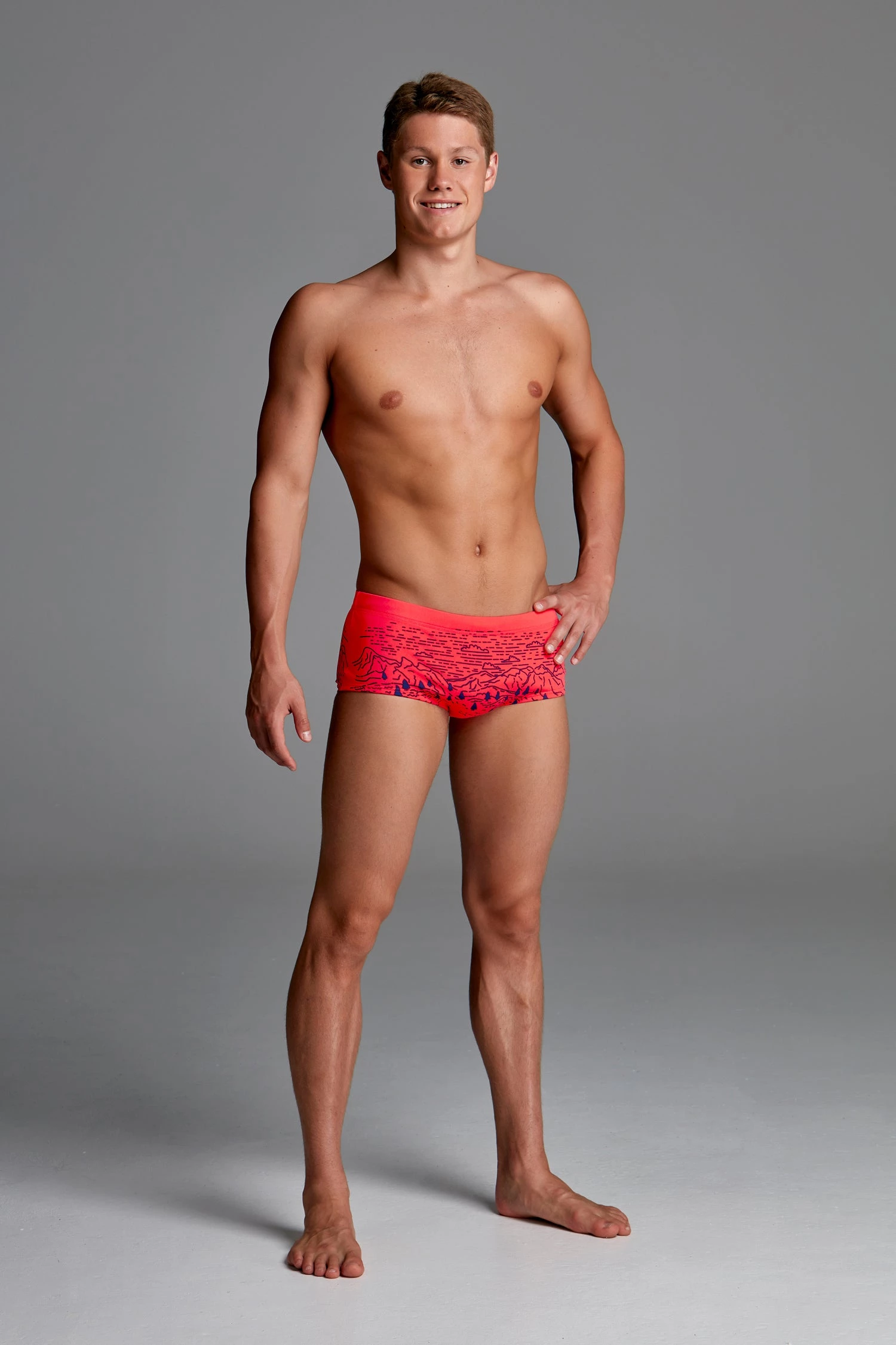 Funky Trunks Men Swimwear INTO THE WILD | MENS PLAIN FRONT TRUNKS