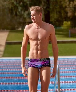 Funky Trunks Men Swimwear OCTOPUSSY | MENS PLAIN FRONT TRUNKS