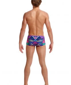 Funky Trunks WOLF PACK | MENS PLAIN FRONT TRUNKS Men Swimwear