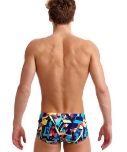 Funky Trunks Blocked Bars | Mens Eco Classic Trunks