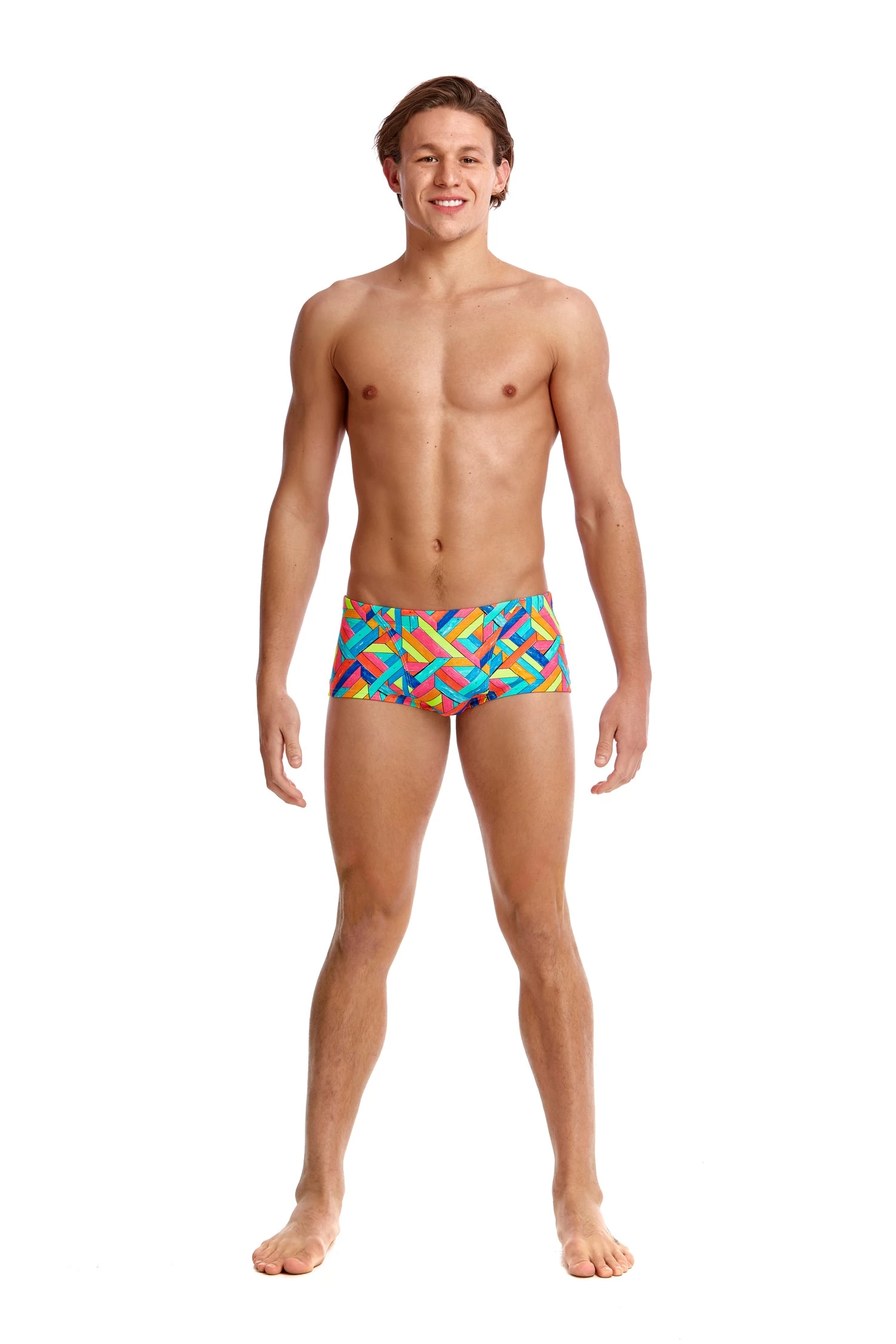 Funky Trunks Panel Pop | Mens Classic Trunks Men Swimwear