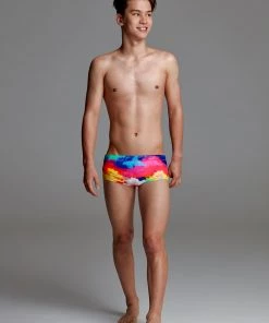 Funky Trunks Boys Swimwear CUMULUS | BOYS CLASSIC TRUNKS