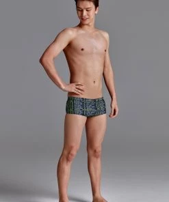 Funky Trunks Boys Swimwear DEPARTURE BOARD | BOYS CLASSIC TRUNKS