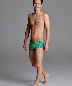 Funky Trunks GREEN GATOR | BOYS PRINTED TRUNKS