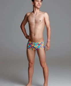 Funky Trunks PANEL POP | BOYS CLASSIC TRUNKS Boys Swimwear