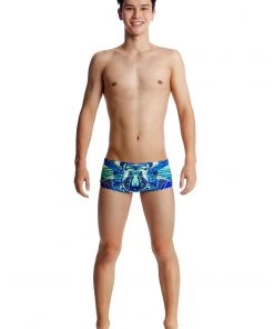 Funky Trunks Boys Swimwear SEA WOLF | BOYS PRINTED TRUNKS