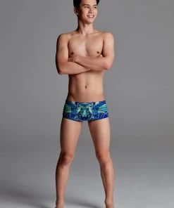 Funky Trunks Boys Swimwear SEA WOLF | BOYS PRINTED TRUNKS