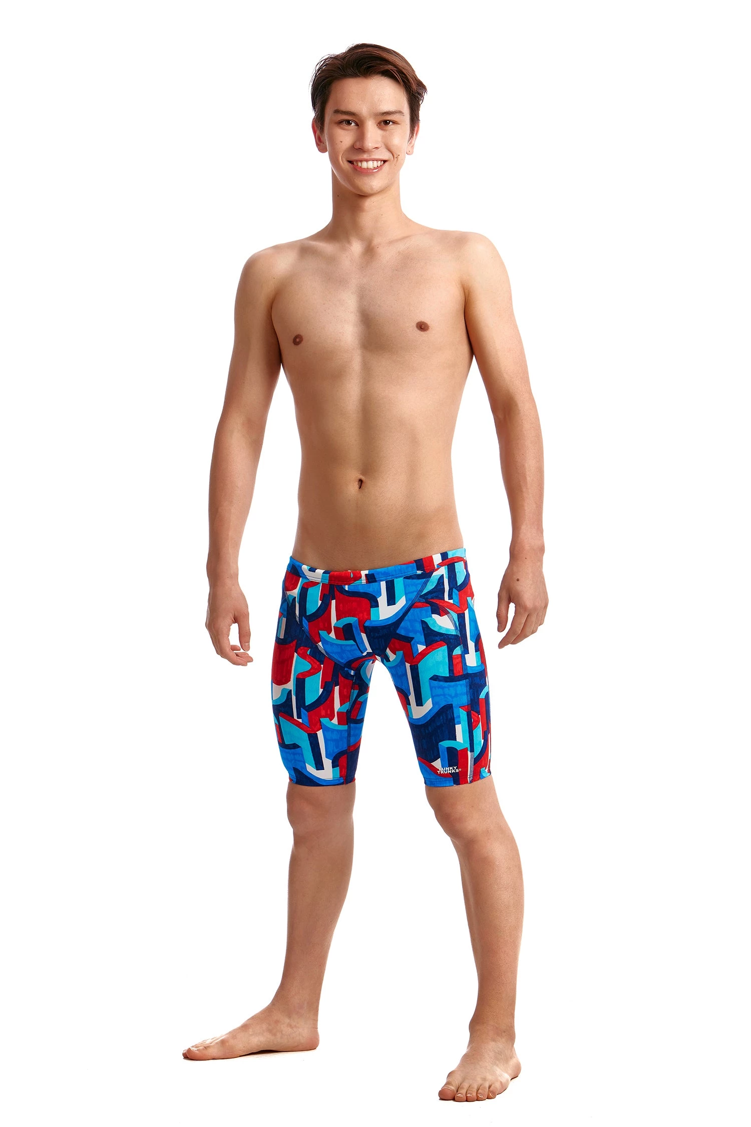 Funky Trunks BLOCK ROCK | BOYS TRAINING JAMMERS