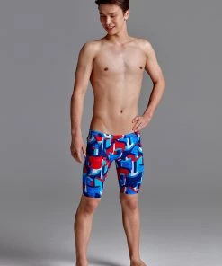 Funky Trunks BLOCK ROCK | BOYS TRAINING JAMMERS