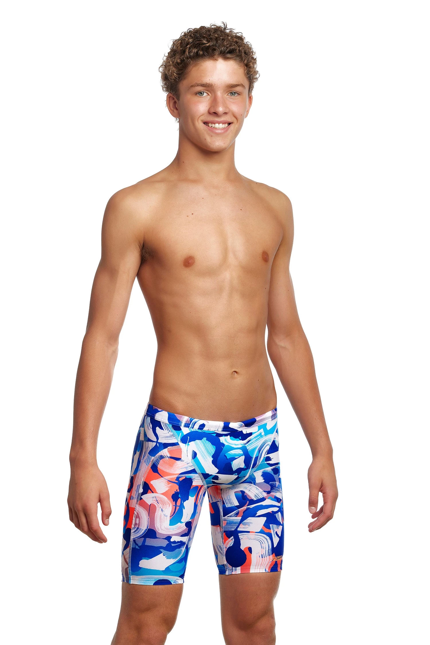 Funky Trunks Different Strokes | Boys Training Jammers