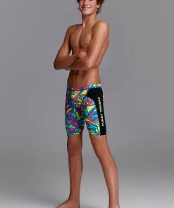 Funky Trunks Boys Swimwear Gettin Jiggy | Boys Training Jammers