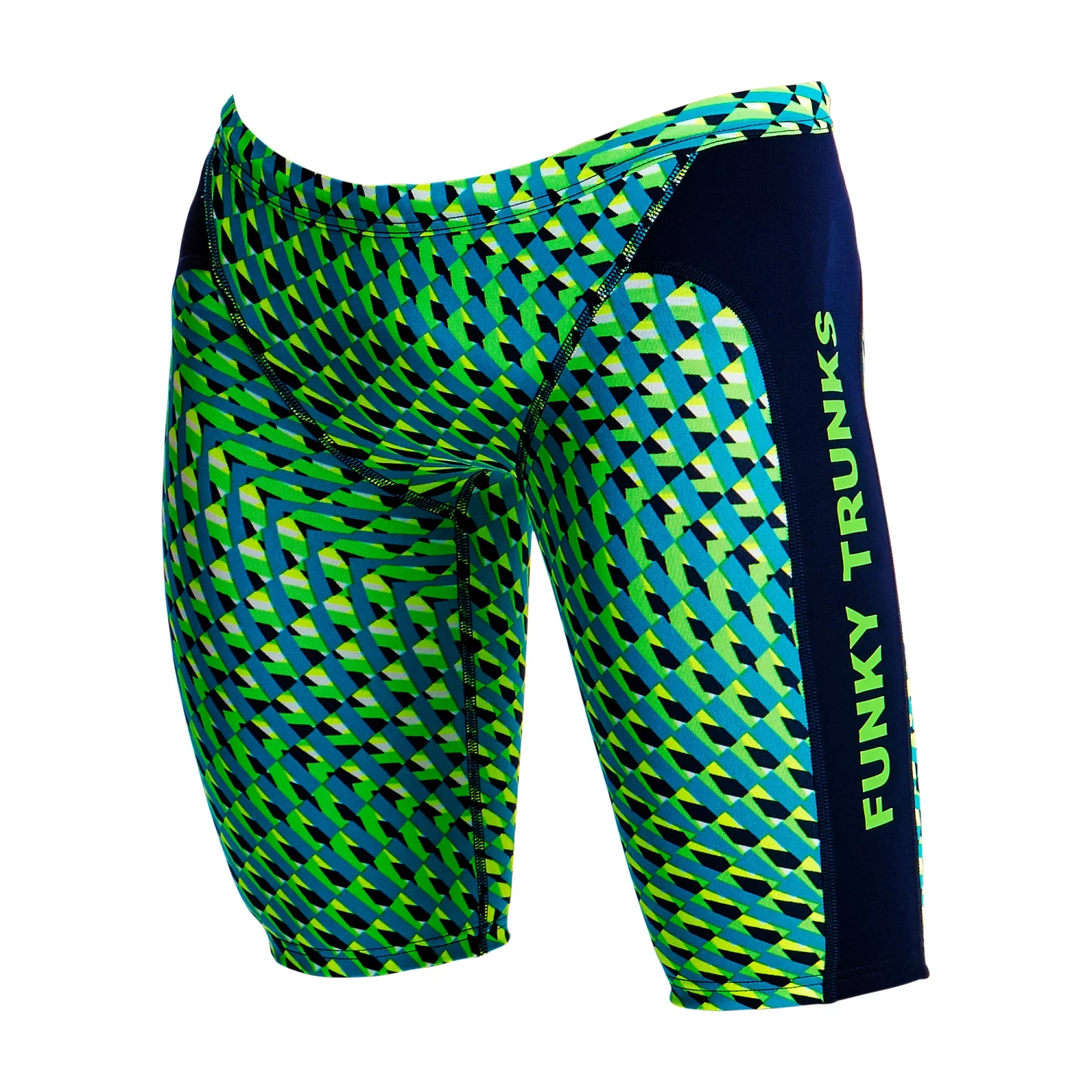 Funky Trunks GREEN GATOR | BOYS TRAINING JAMMERS Boys Swimwear
