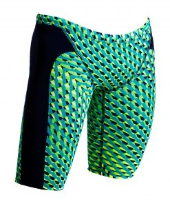 Funky Trunks GREEN GATOR | BOYS TRAINING JAMMERS Boys Swimwear