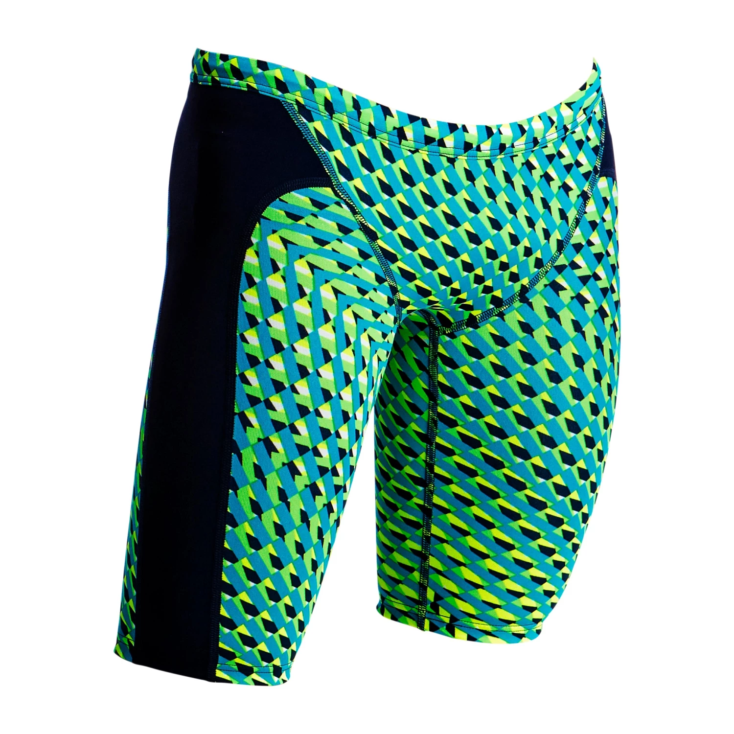 Funky Trunks GREEN GATOR | BOYS TRAINING JAMMERS Boys Swimwear