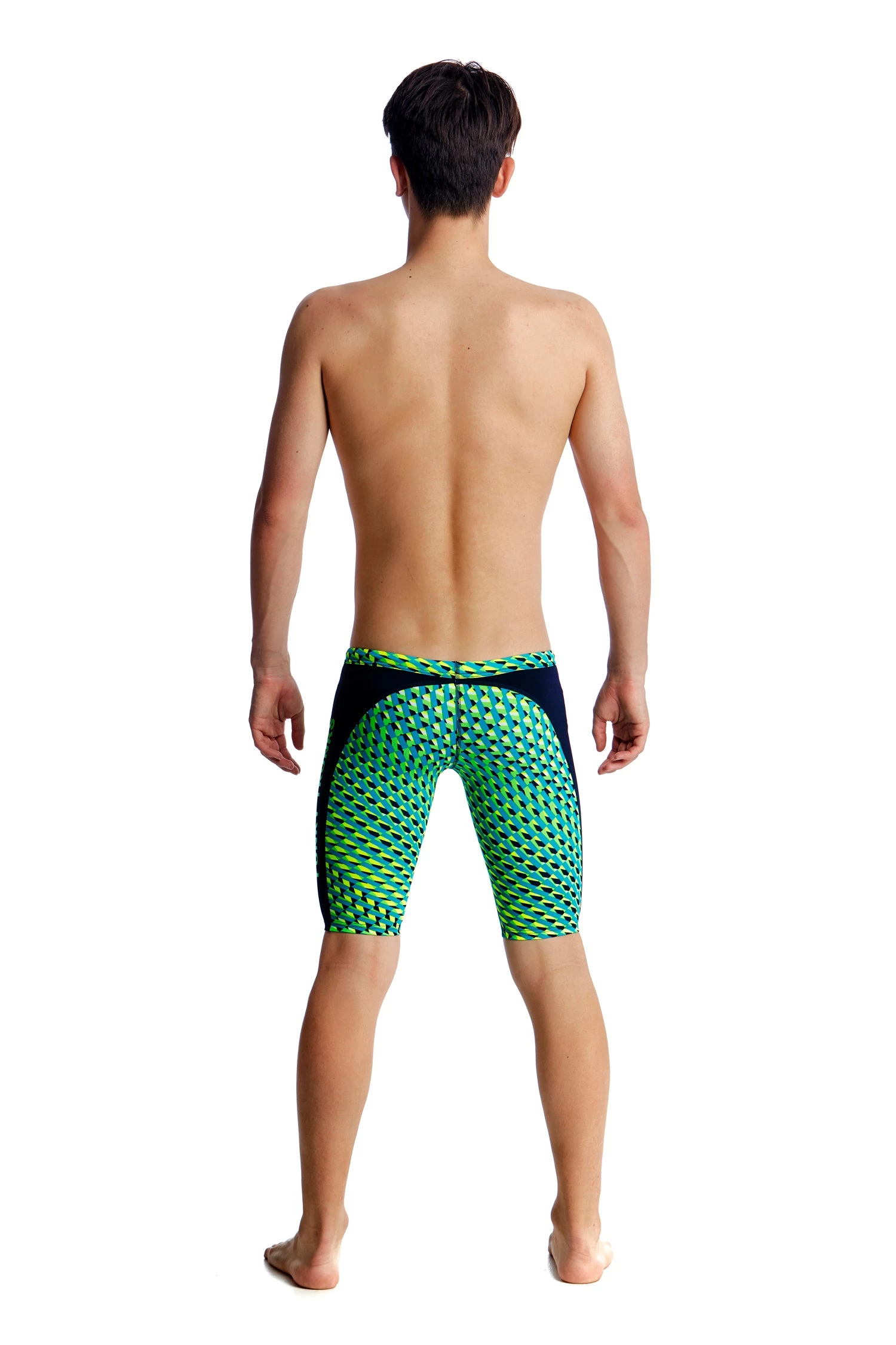 Funky Trunks GREEN GATOR | BOYS TRAINING JAMMERS Boys Swimwear
