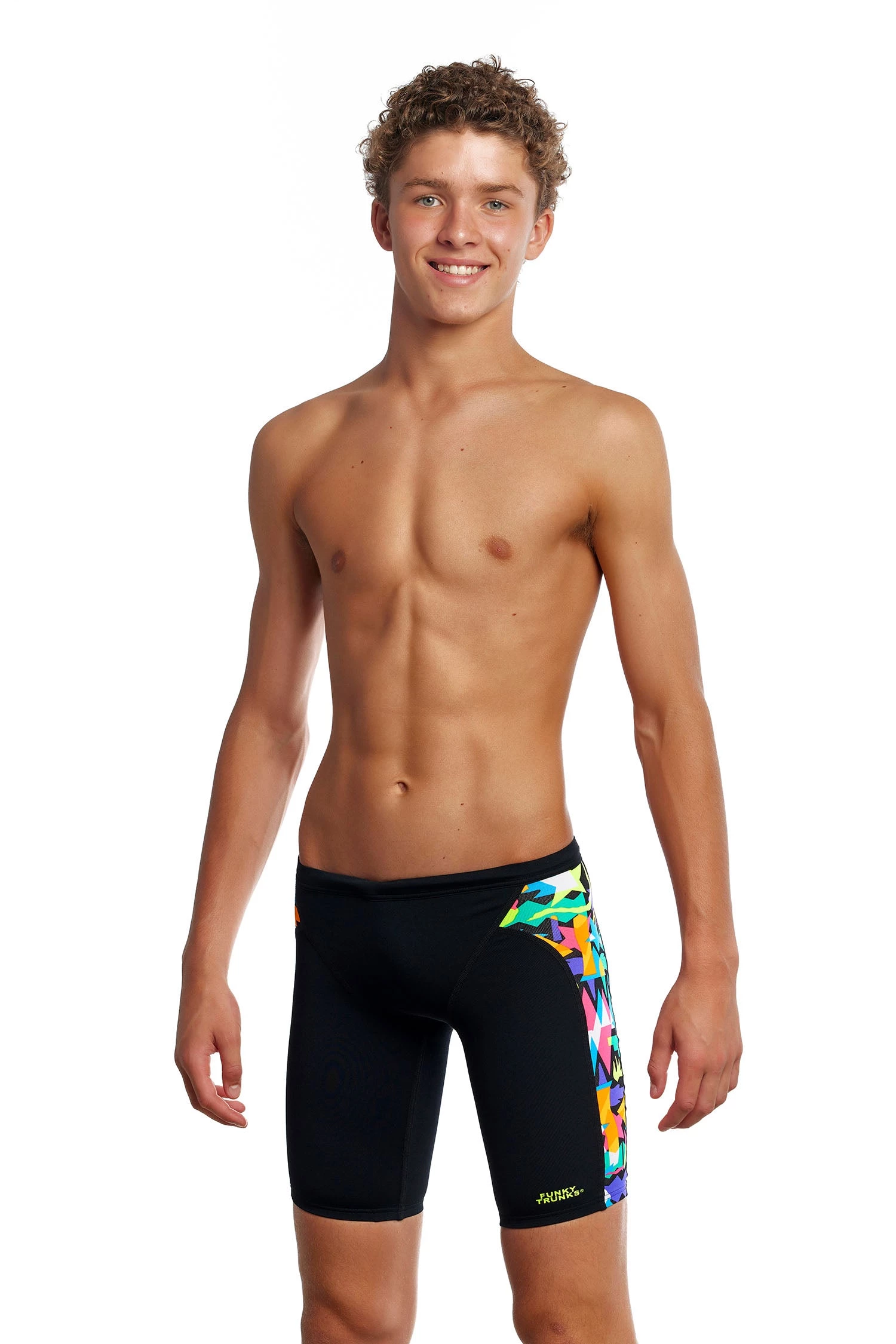 Funky Trunks Paper Cut | Boys Training Jammers