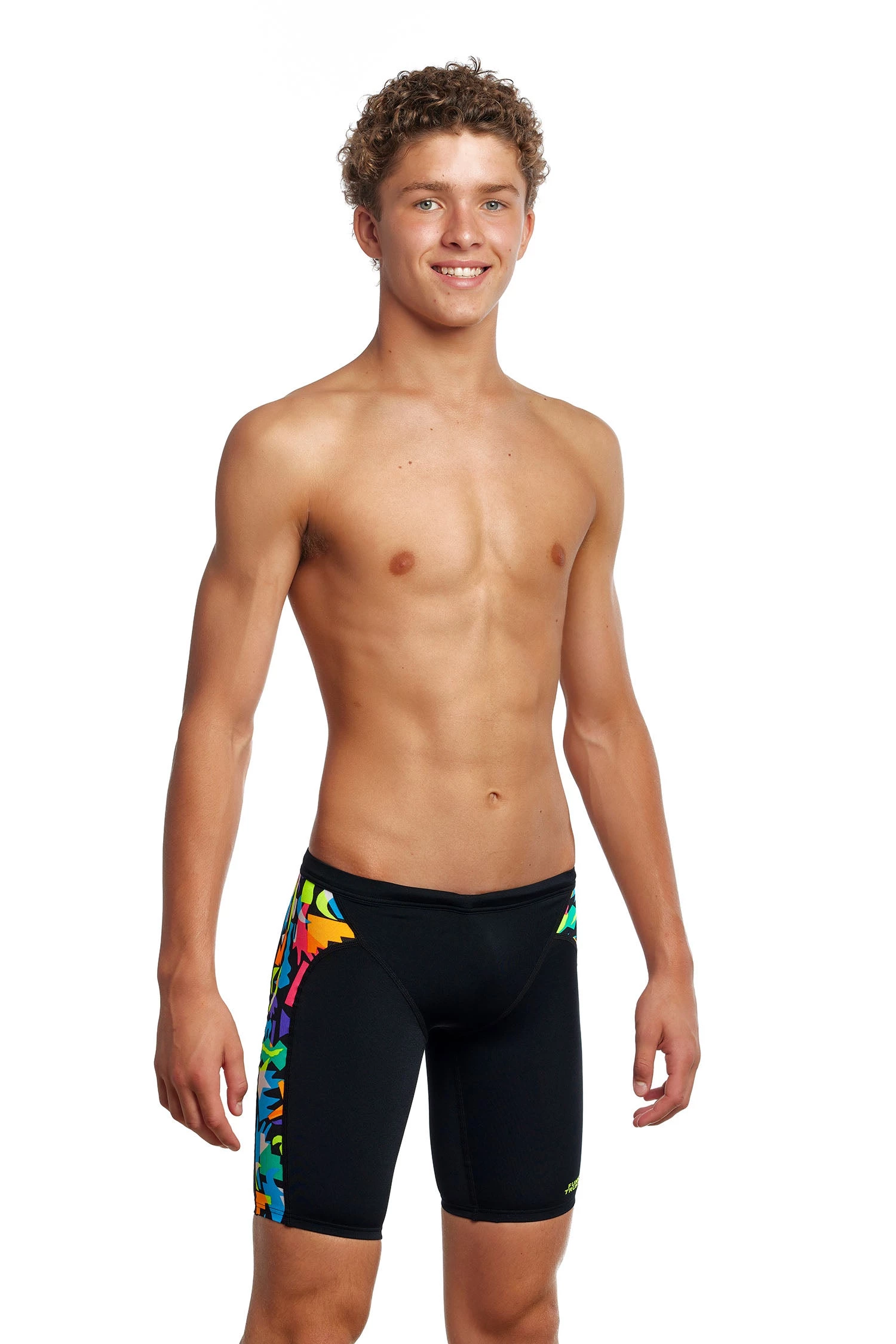 Funky Trunks Paper Cut | Boys Training Jammers