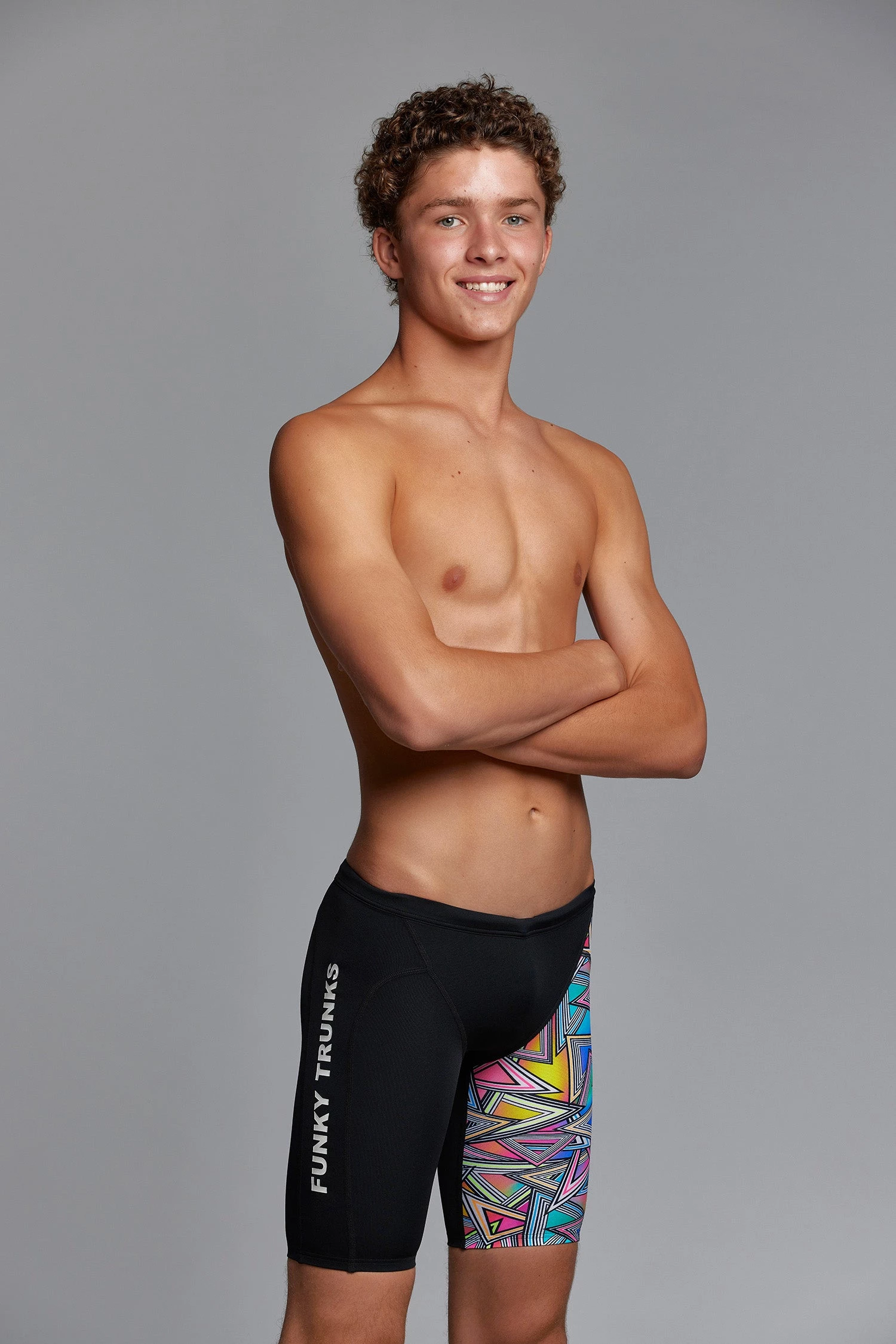 Funky Trunks Boys Swimwear Prism Break | Boys Training Jammers