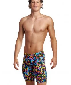 Funky Trunks Brand Galaxy | Mens Training Jammers Men Swimwear