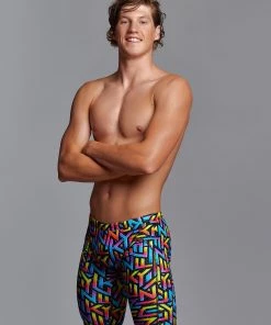 Funky Trunks Brand Galaxy | Mens Training Jammers Men Swimwear