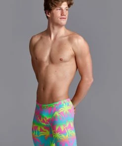 Funky Trunks Hawaiian Heaven | Mens Training Jammers Men Swimwear