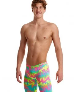 Funky Trunks Hawaiian Heaven | Mens Training Jammers Men Swimwear