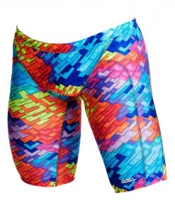 Funky Trunks LAYER CAKE | MENS TRAINING JAMMERS Men Swimwear