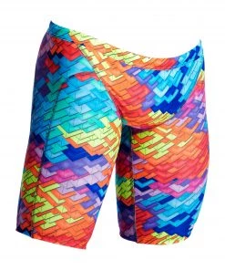 Funky Trunks LAYER CAKE | MENS TRAINING JAMMERS Men Swimwear