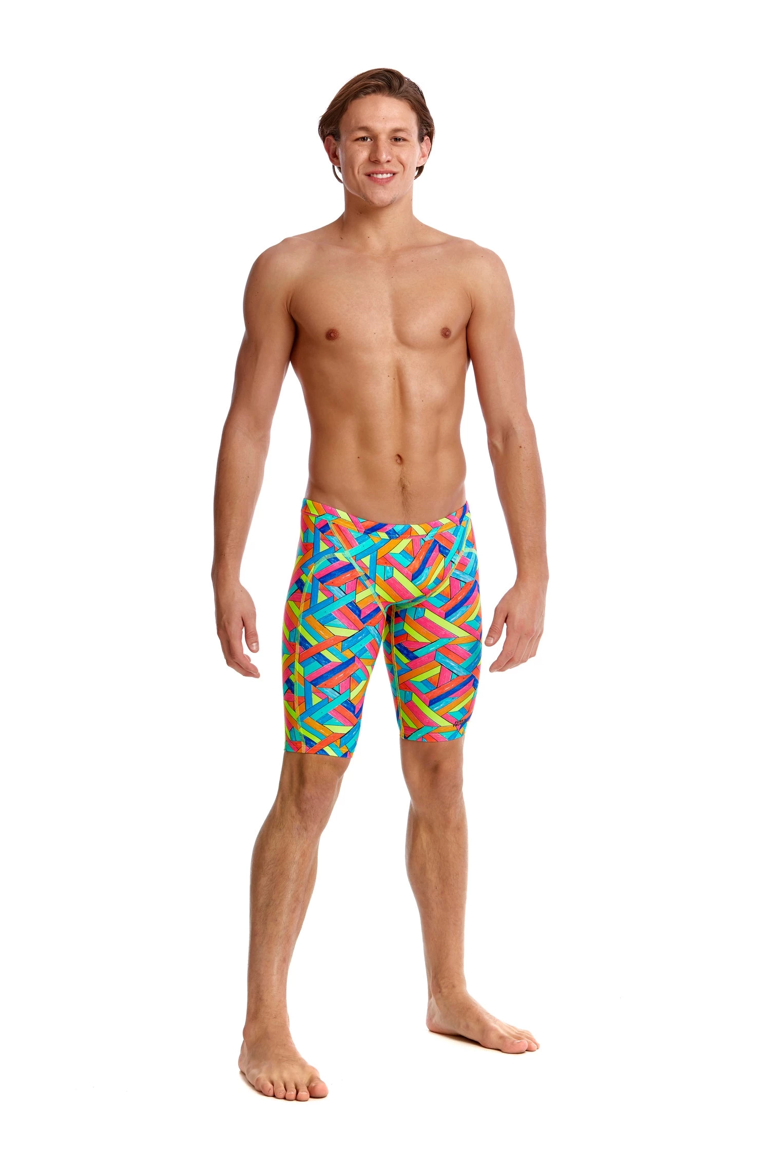 Funky Trunks Men Swimwear PANEL POP | MENS TRAINING JAMMERS