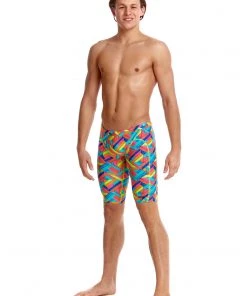 Funky Trunks Men Swimwear PANEL POP | MENS TRAINING JAMMERS