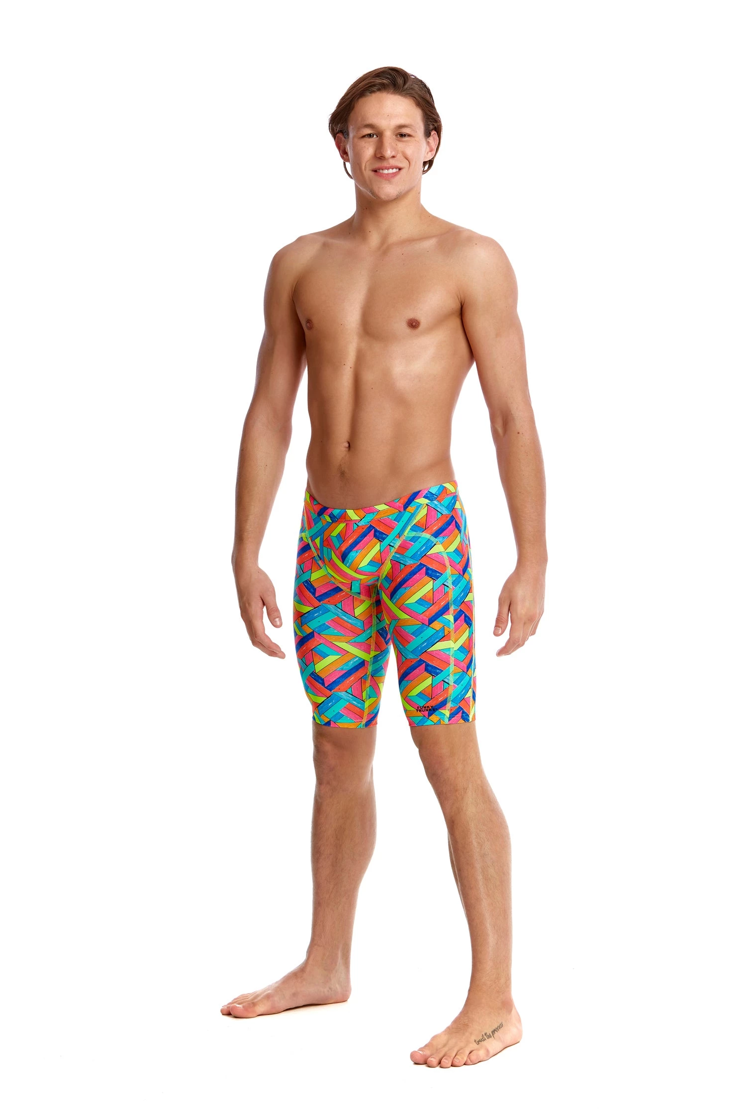 Funky Trunks Men Swimwear PANEL POP | MENS TRAINING JAMMERS
