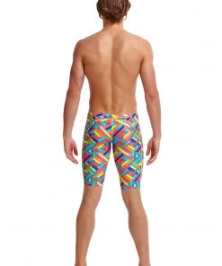 Funky Trunks Men Swimwear PANEL POP | MENS TRAINING JAMMERS